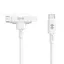 1.5m USB-C and Lightning Hybrid Silicone Cable - Vit