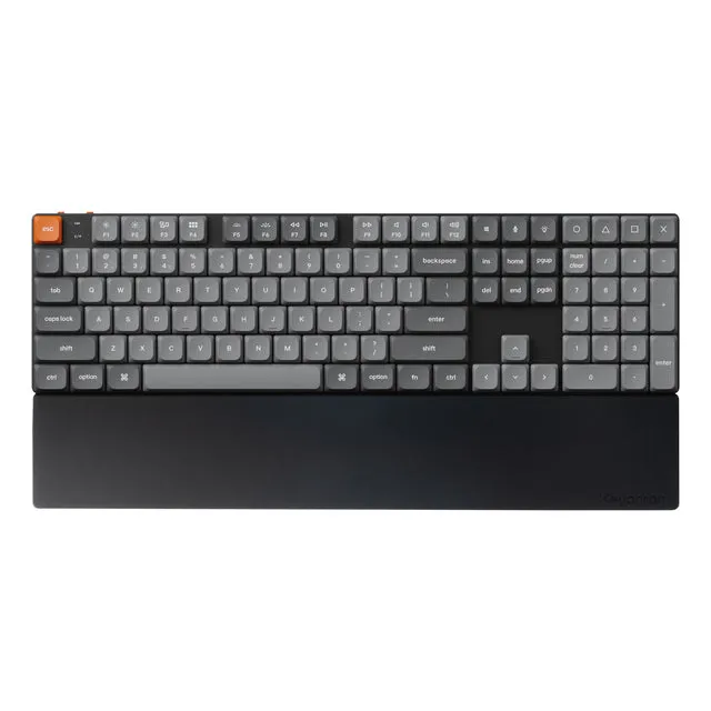 Silicone Palmrest K5 v2 / K5 Pro / K5 SE / K5 Max series - Handledsstöd - Svart
