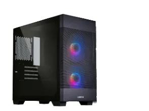LANCOOL 205M Mesh - Black - Chassi - Miditower - Svart