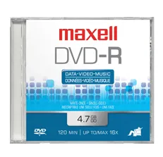 DVD-R 4.7GB 100 Pack, DVD-R, 120 mm, Utskrivbara, Spindel, 100 styck, 4,7 GB