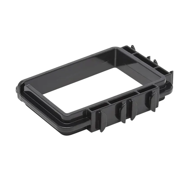 Cable Management D-Rings Rack Enclosures Button Mount 3x4in 12Pk - D-ring cable management kit