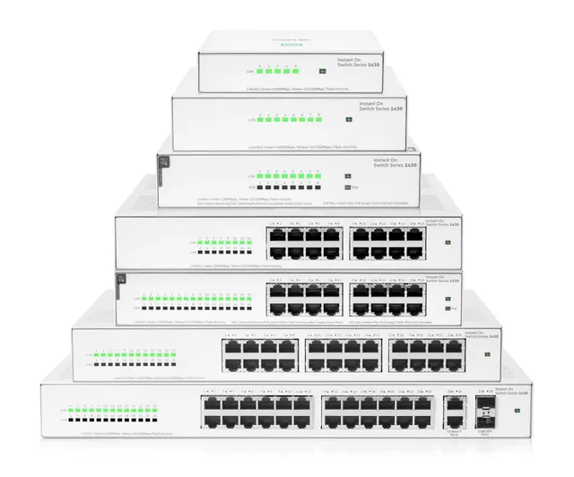 Networking Instant On 1430 16G Class4 PoE 124W
