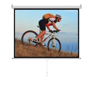 MS-150 - Projektorduk - takmontering, väggmontering - 150 (381 cm) - 4:3 - Matte White