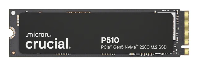 1 TB Crucial P510 SSD, M.2 2280 NVMe PCIe 5.0