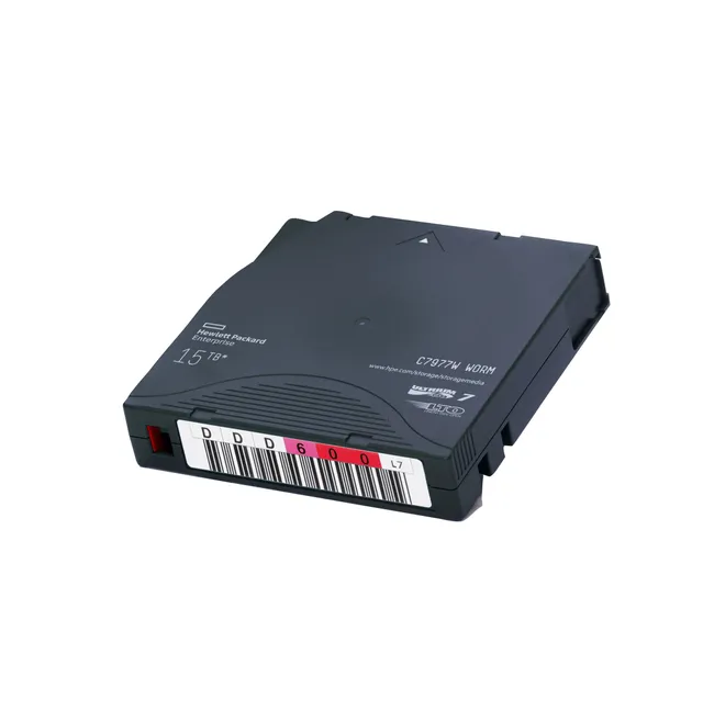 HPE Ultrium WORM Custom Labeled Data Cartridge - 20 x LTO Ultrium WORM 7 - 6 TB / 15 TB - streckkodsmärkt