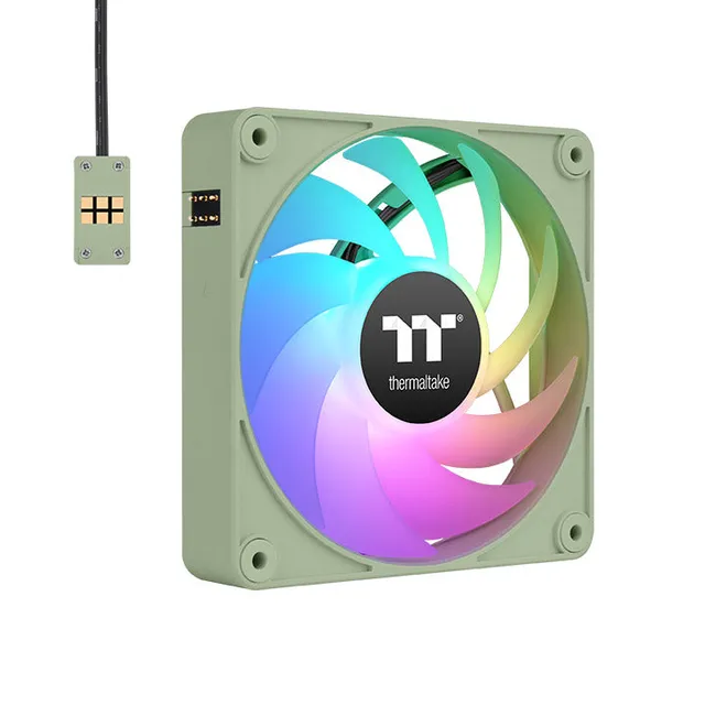 CT120 EX ARGB Sync PWM -kotelotuuletin, 120 mm, 3 kpl, Matcha-vihreä