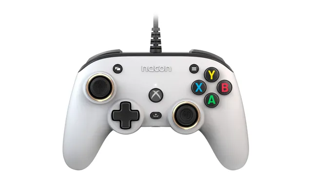 Official Pro Compact Controller - White - Wired Controller - Microsoft Xbox One