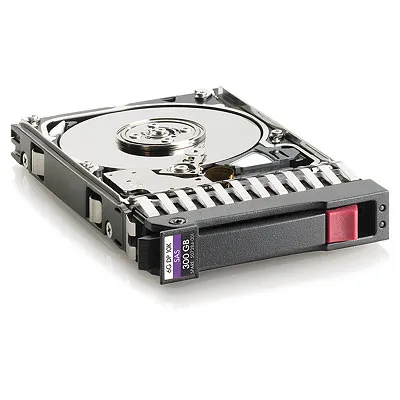 300GB 10Krpm SAS SFF - 300GB - Hårddisk - 507127-B21 - SAS2 - 2,5"