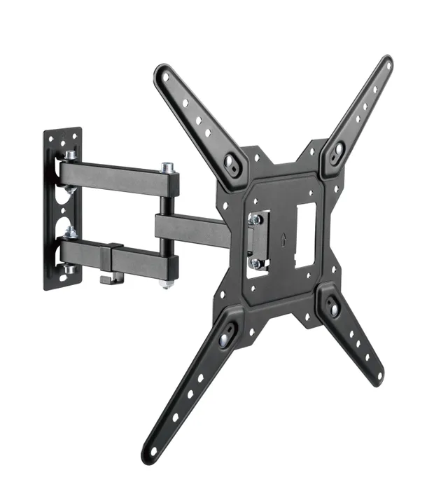 OFFICE ARM-0255-B Täysliikkeinen seinäkiinnike 23–55 tuuman näytöille, 30 kg, musta