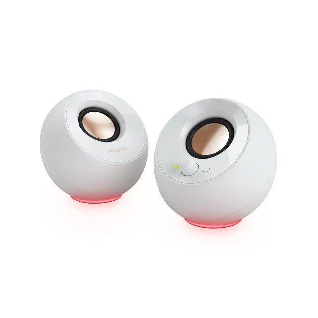Pebble SE - Högtalare - för persondator - 2.0-kanals - 4.4 watt - vit
