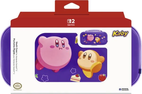 Vault Case for Nintendo Switch 2 (Kirby and Waddle Dee) - Purple - Bag - Nintendo Switch 2