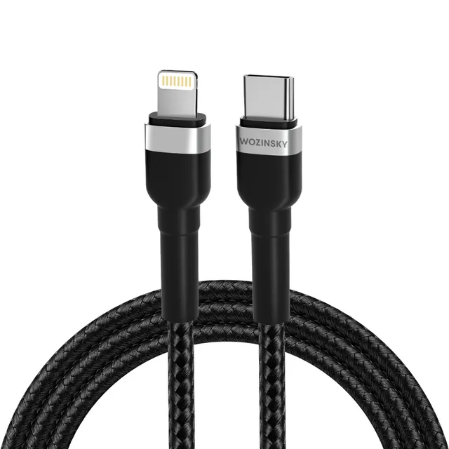 WNBCL1 Lightning / USB-C PD 30W 1 m Cable - Black