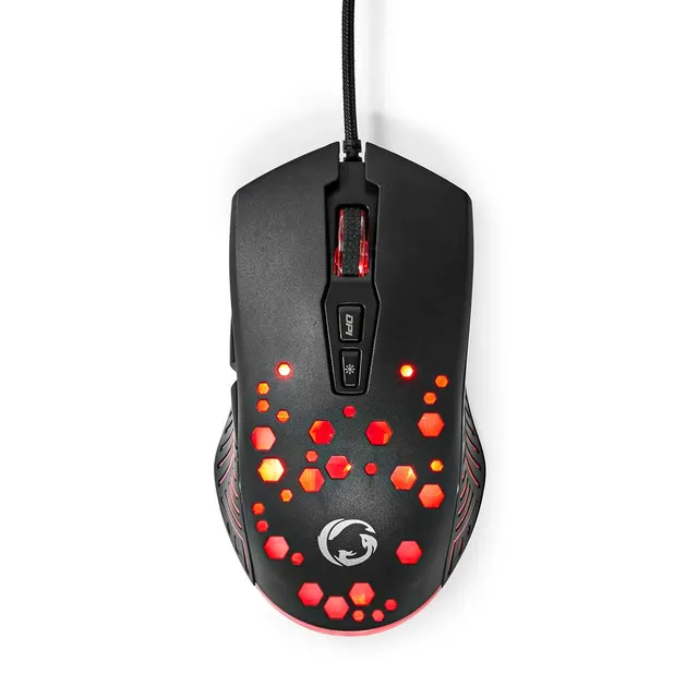 Gaming Mouse, trådbunden, RGB - Svart