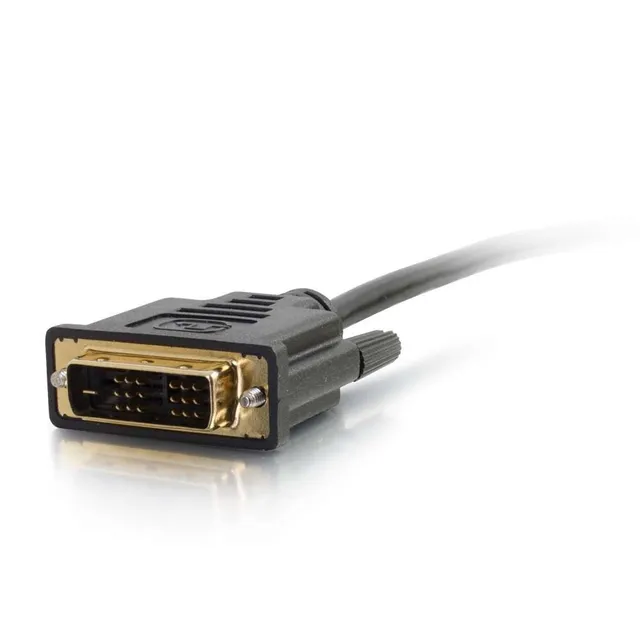 2m (6ft) HDMI to DVI Cable - HDMI to DVI-D Adapter Cable - 1080p - M/M - Adapterkabel - DVI-D hane till HDMI hane - 2 m - skärmad - svart