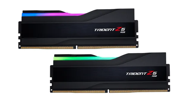 Trident Z5 RGB DDR5-6000 - 32GB - CL32 - Dual Channel (2 pcs) - Intel XMP - Svart med RGB