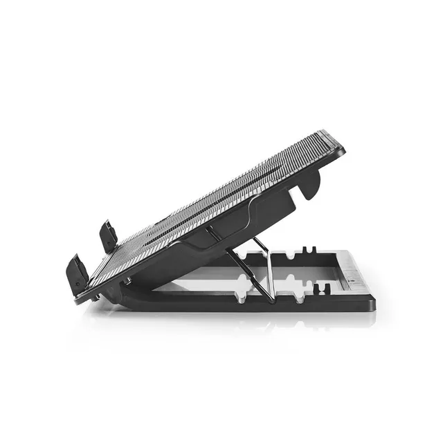 Notebook Stand | Antal fläktar: 2 | USB ström | Antal vinklar: 4 | 18 " | 1200 rpm | LED