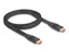 - Hög hastighet - HDMI-kabel med Ethernet - HDMI hane till HDMI hane - 1 m - svart - 8K60 Hz (7680 x 4320) stöd, upp till 48 Gbps dataöverföringshastighet, platt ribbon