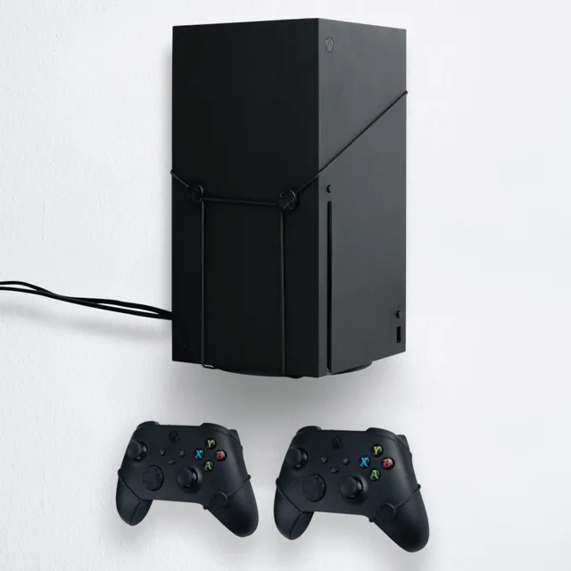 Xbox Series X Wall Mount Standard Bundle - Black - Miscellaneous Tillbehör till spelkonsol - Microsoft Xbox Series X