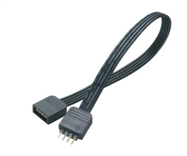LED-ljusslinga förlängningskabel - RGB - 20cm - 4pin