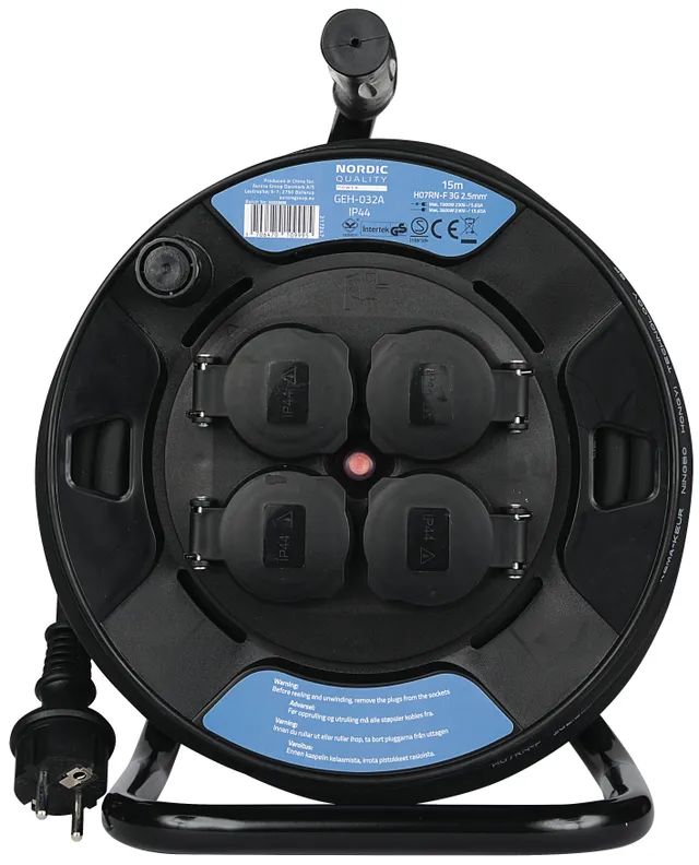 Safety plug, H07RN-F 3x2,5mm², 15m