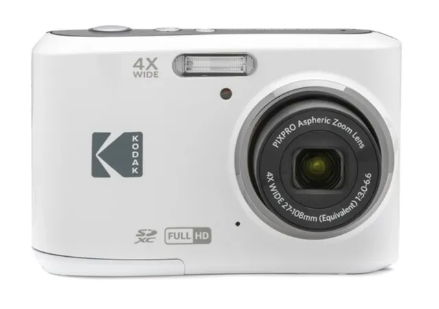 Pixpro Friendly Zoom FZ45 White - Compact Digital Camera