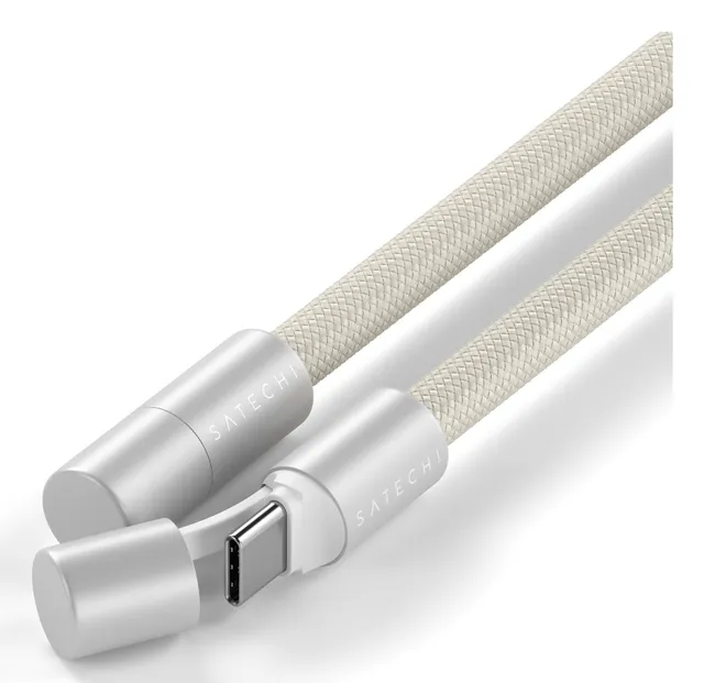 OntheGo Crossbody Multi-Device Charging Cord - Stylish and Durable Hands-Free Charging Solution - Sand