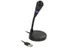 - Mikrofon - USB - svart
