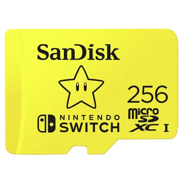 Nintendo Switch - Flash-minneskort - 256 GB - UHS-I U3 - mikroSDXC UHS-I - för Nintendo Switch