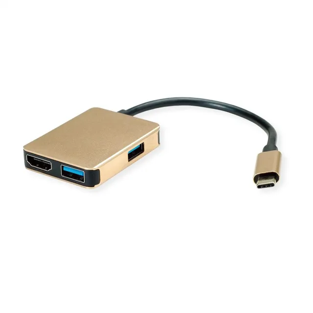 Gold - docking station - USB-C 3.2 Gen 2 - HDMI