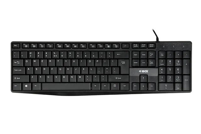Eris - keyboard - QWERTY - black Input Device - Tangentbord - Svart