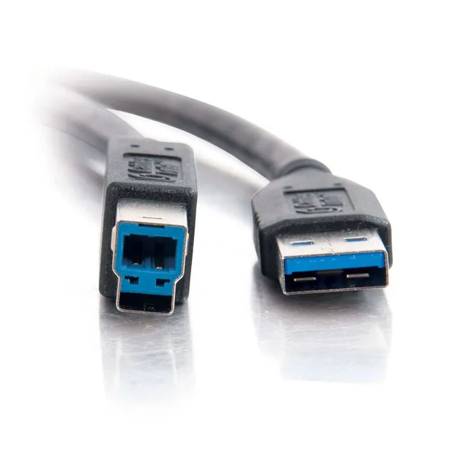 10ft USB 3.0 A to B SuperSpeed Cable - M/M - USB-kabel - USB typ A (hane) till USB Type B (hane) - USB 3.0 - 3 m - svart