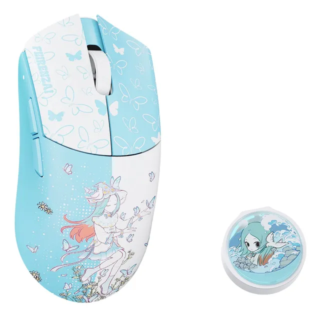 BEAST G Medium Wireless X FEIRENZAI - Blue (Limited Edition) - Gamingmus - Optic - 5 knappar - Blå