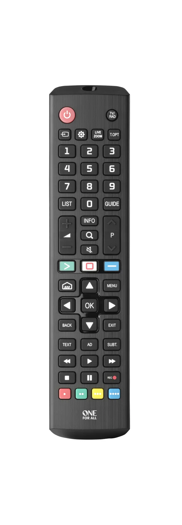 For All URC 4911 universell fjärrkontroll för LG TV