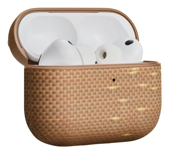 Aramid Fiber Magnetic Case - Golden Glint - AirPods Pro 3