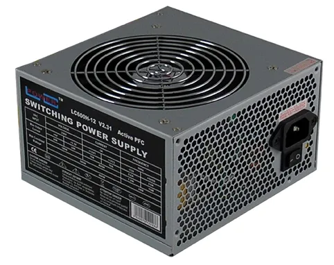 Office LC600H-12 V2.31 Strömförsörjning - 600 Watt - 120 mm - ATX - 80 Plus
