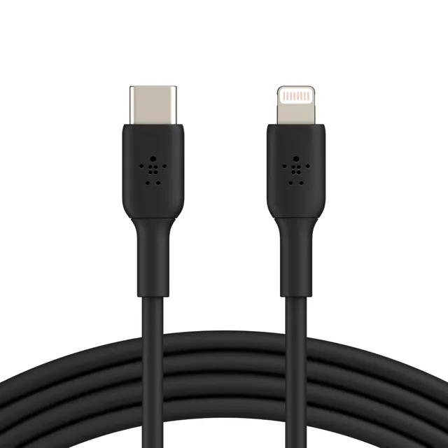 BOOST CHARGE™ Lightning - USB-C-kabel, 1m, svart