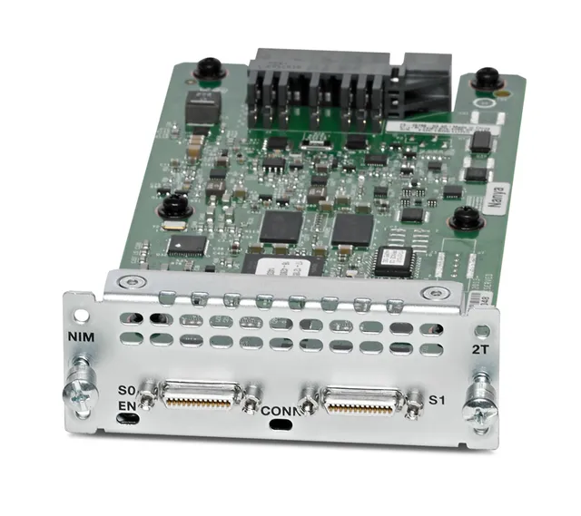 WAN Network Interface Module - Seriell adapter - RS-232/449/530/V.35/X.21 x 2