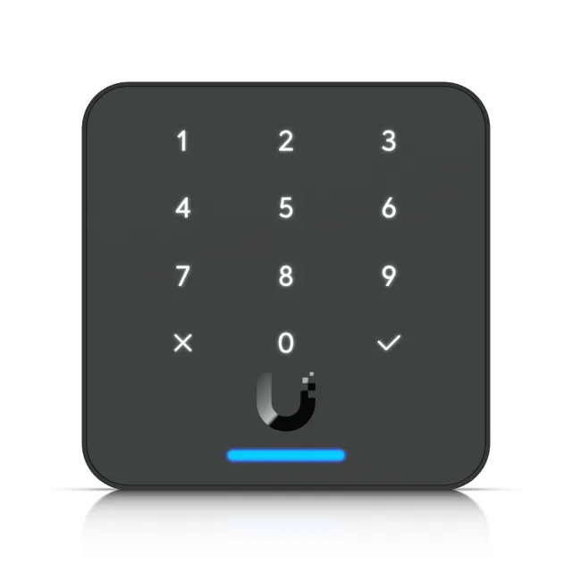 UniFi Reader Flex - Bluetooth/NFC-närhetsläsare - kabelansluten - NFC, Bluetooth 4.1, Mifare - 13.56 MHz - 10/100 Ethernet - svart