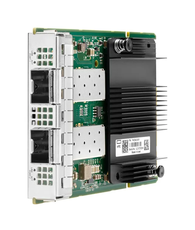 Mellanox MCX631432AS-ADAI - Nätverksadapter - OCP 3.0 - 10Gb Ethernet / 25Gb Ethernet SFP28 x 2 - för Apollo 4200 Gen10, ProLiant DL325 Gen10, DL345 G