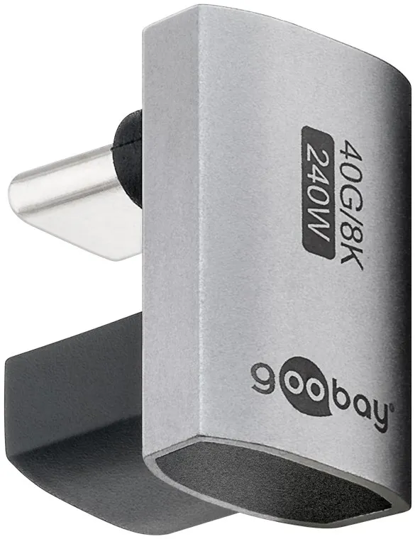 180° U-formad med USB4-stöd
