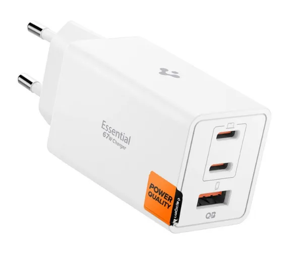 Essential 67W Wall Charger EE673EU - white