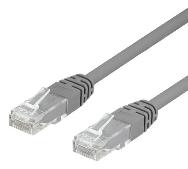TP-kabel cat6 oskärmad grå 10m