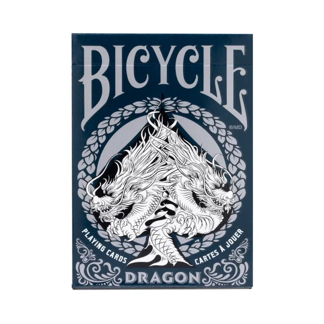 Dragon White Premium BICYCLE-kort