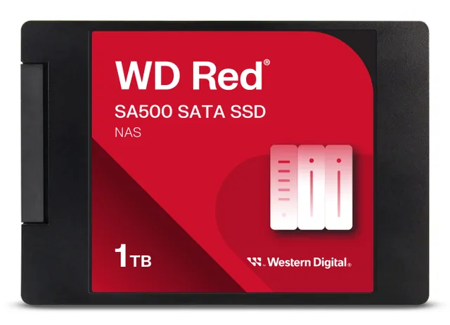 1 TB WD Red SA500 NAS SSD, SATA3