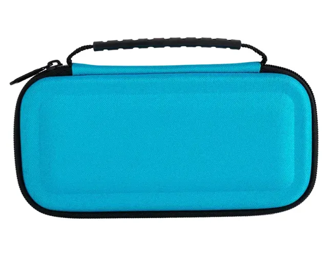 SWITCH2POUCHBLUE, Resefodral, Nintendo, Blå, EVA (Ethylene Vinyl Acetate), Nylon, Nintendo Switch Lite, Dragkedja
