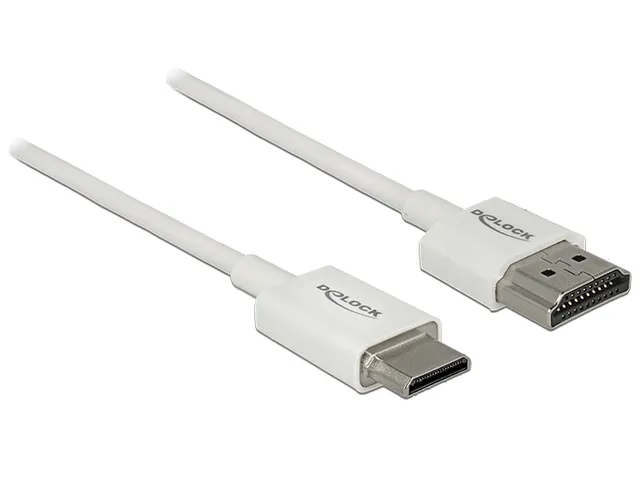 Slim High Quality - HDMI-kabel med Ethernet