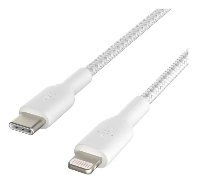 USB-C till Lightning Kabel - 1m - Vit