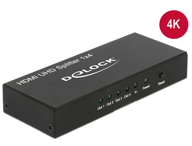 HDMI UHD Splitter 1 x HDMI in > 4 x HDMI ou
