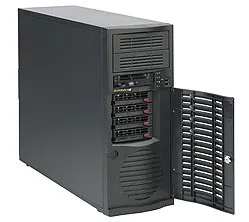 SC733 TQ-668B - Chassi - Tower - Svart