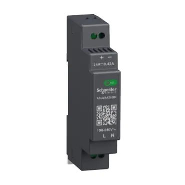 Strømforsyning Switch Mode 24V DC 0,4A modular, ABLM1A24004